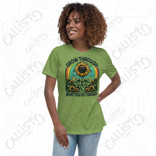 Women's Grow Through What You Go Through Relaxed T-Shirt