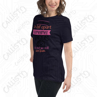 Women's It's Ok to Fall Apart Funny Relaxed T-Shirt