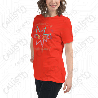 Women's Overcoming Anxiety Superpower Mental Health Relaxed T-Shirt