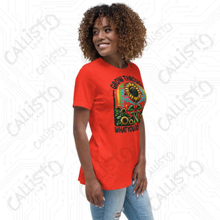 Women's Grow Through What You Go Through Relaxed T-Shirt