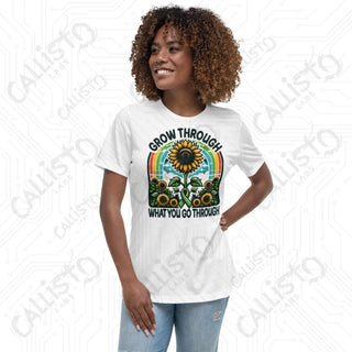 Women's Grow Through What You Go Through Relaxed T-Shirt