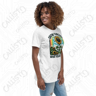 Women's Grow Through What You Go Through Relaxed T-Shirt