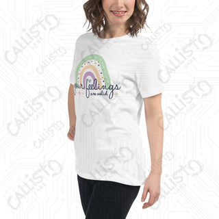 Women’s Your Feelings Are Valid Relaxed T-Shirt